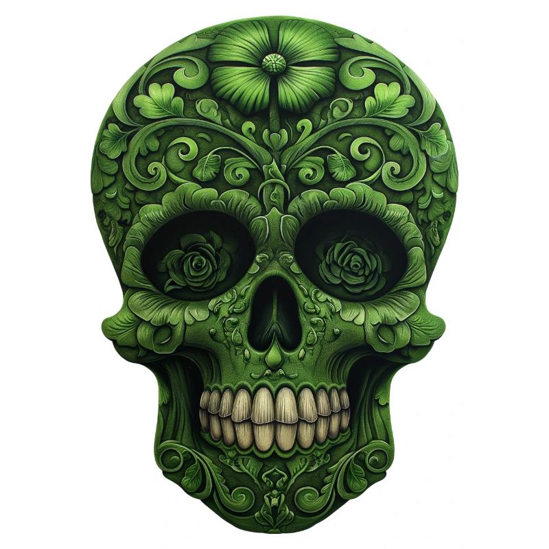 St. Patricks Day - Skull - Irish Bone
