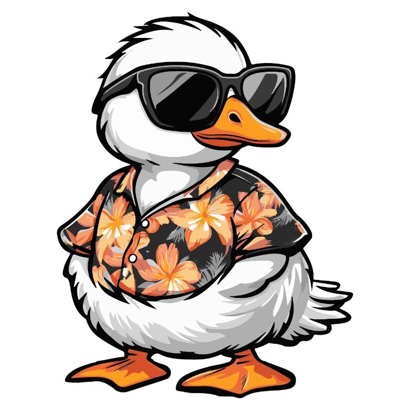 Goose Comic Holiday