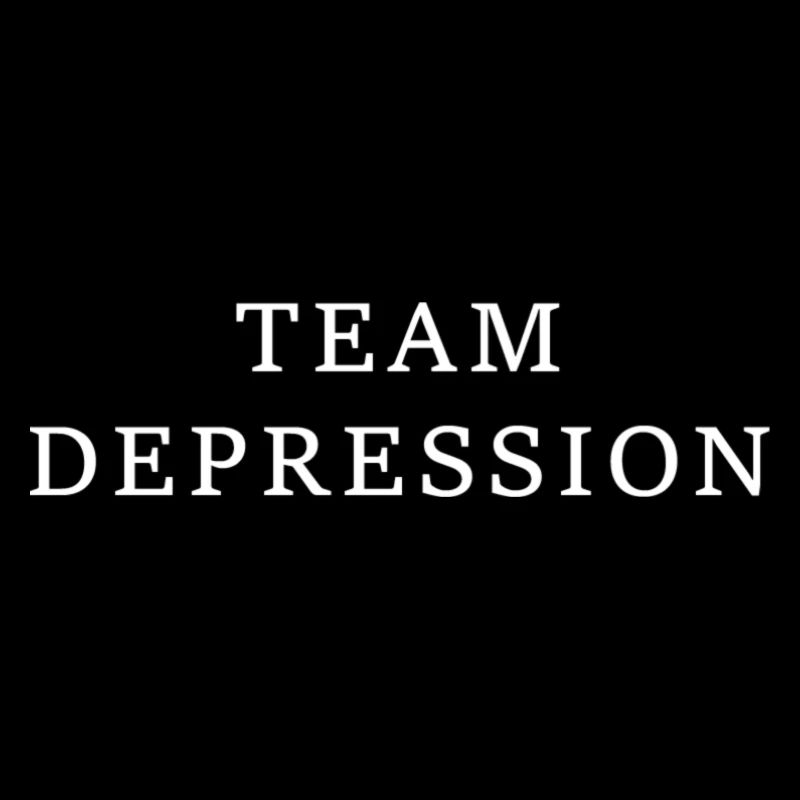 Team Depression White