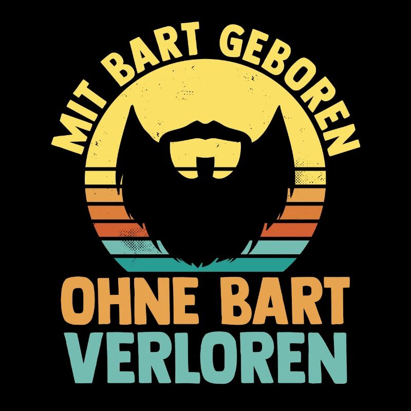 Bärtig Bartträger Bart