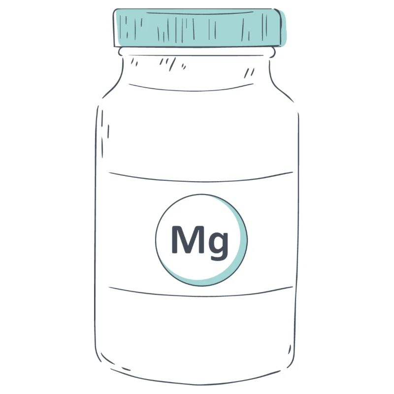 Complément alimentaire protéine de magnésium