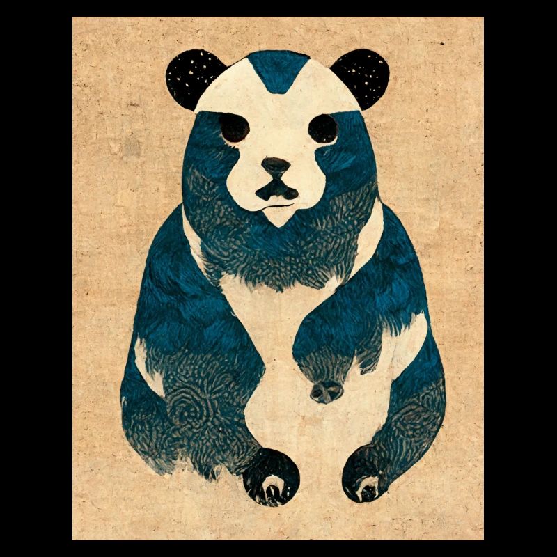 Panda Pittura giapponese