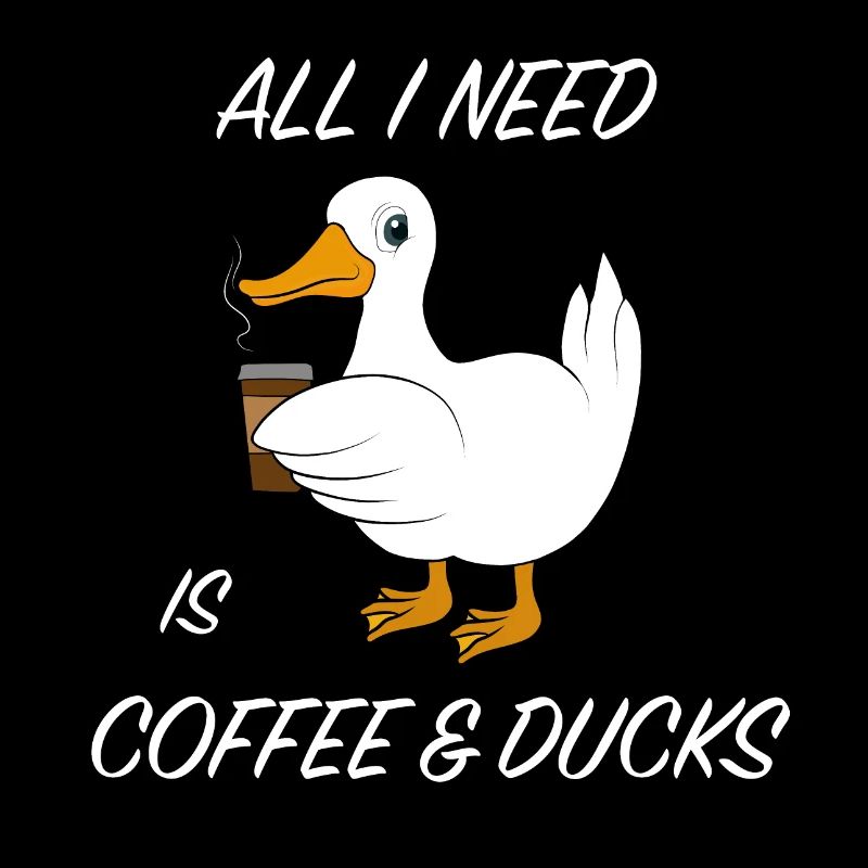 Duck coffee saying