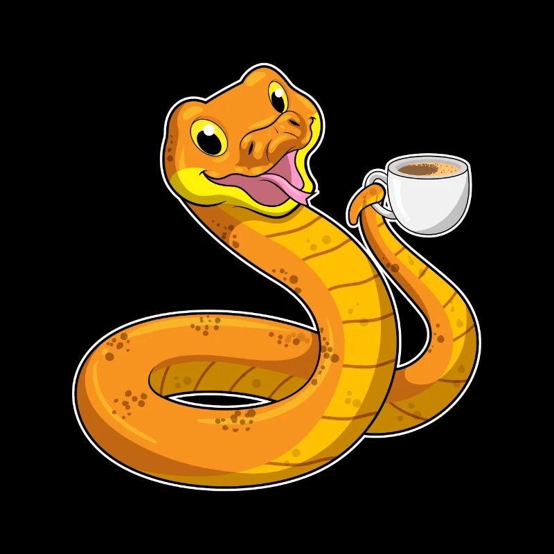 Queue with cup of coffee