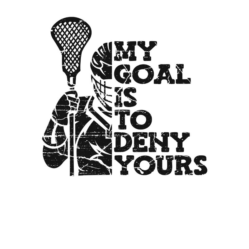 Mon but est de refuser le vôtre Intercrosse Lax Player
