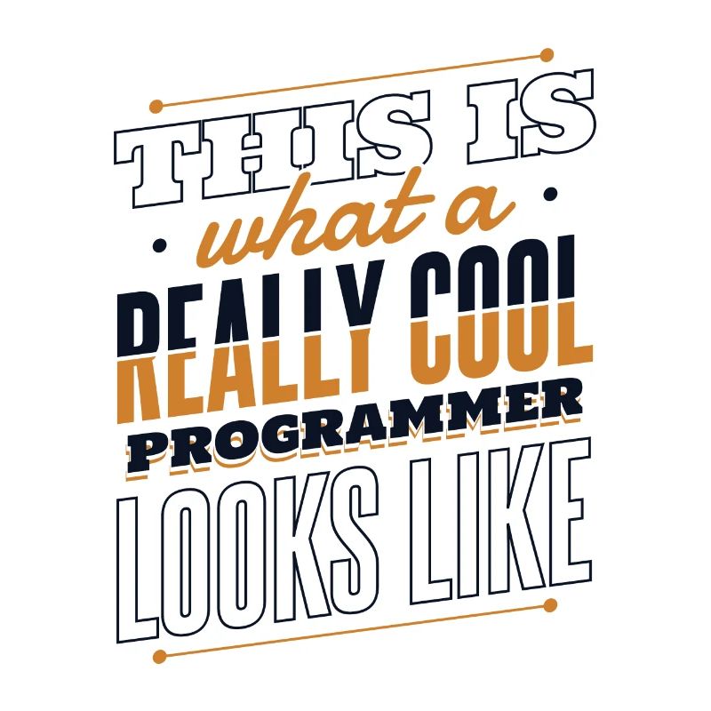 What A Really Cool Programmer Looks Like Coder