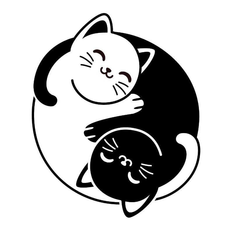 Gatti Yin e Yang