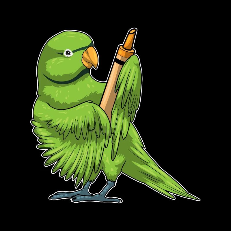 Parrot Student Crayon School