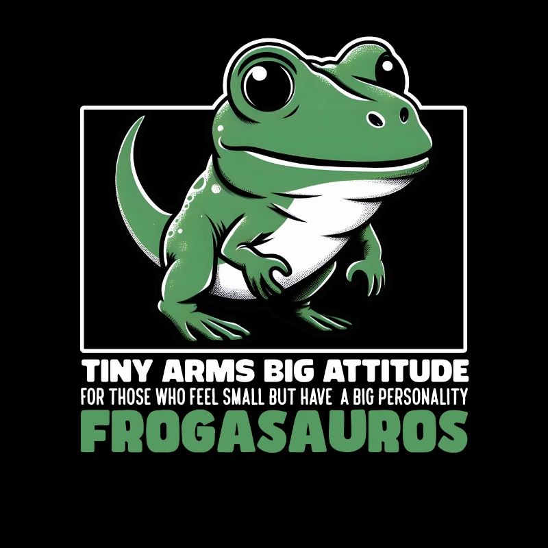 TINY ARMS BIG ATTITUDE - FROGASAURUS