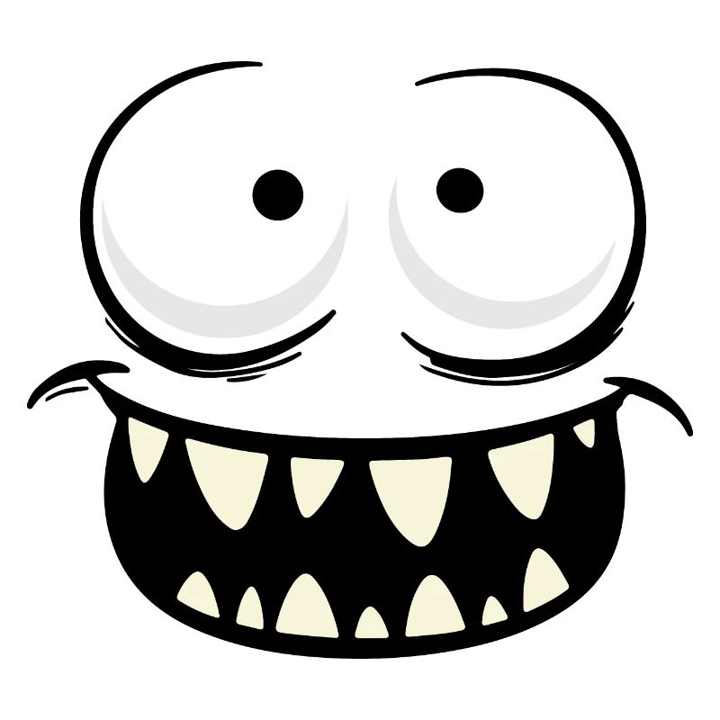 Visage de monstre
