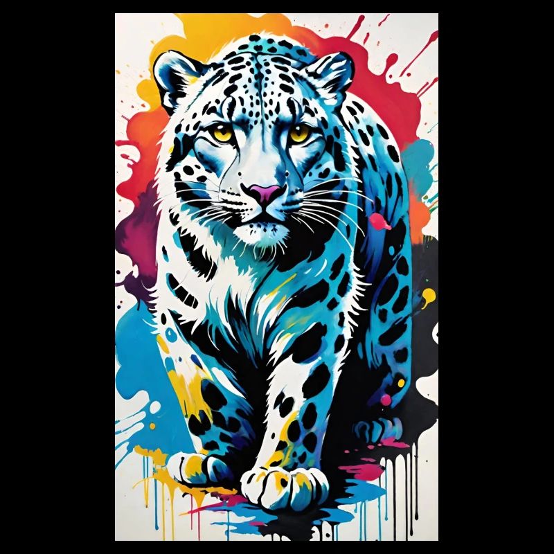 Schneeleopard | Leopard | Raubtier