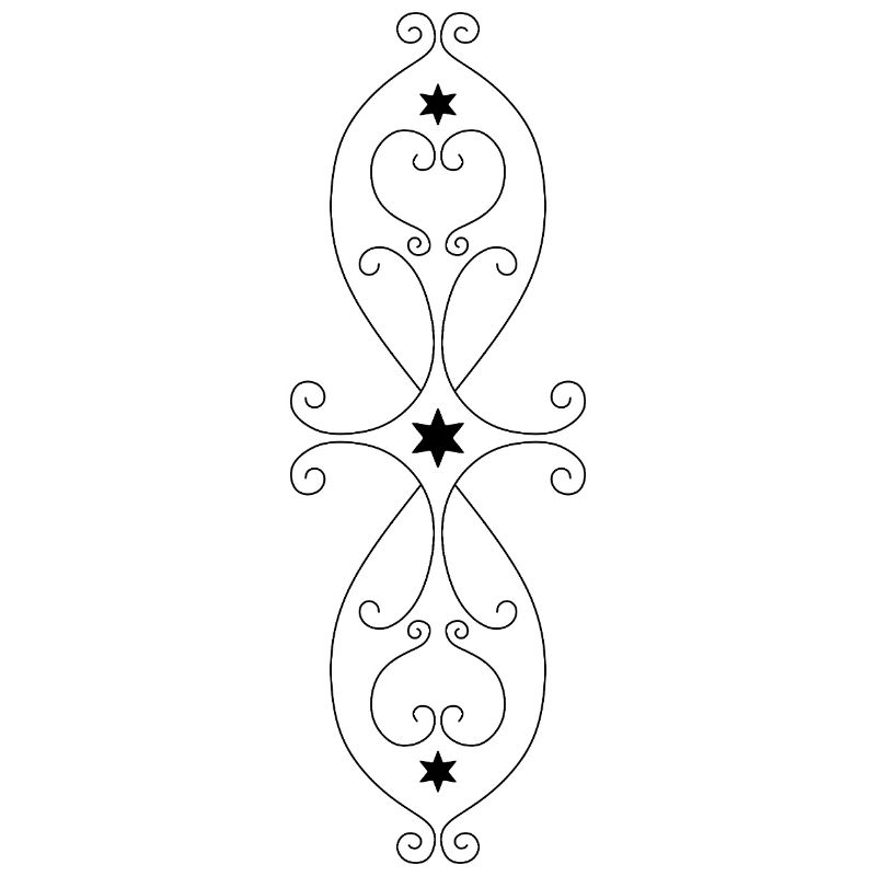 Symmetrical Star Pattern