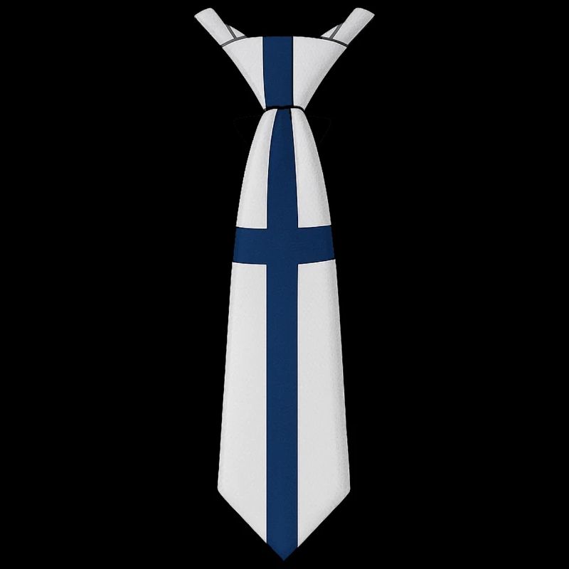 Finland Tie – Flag Design