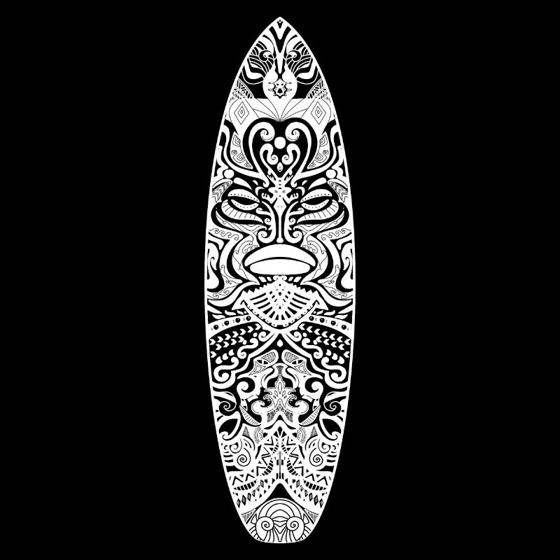 Maori Surf (white version)