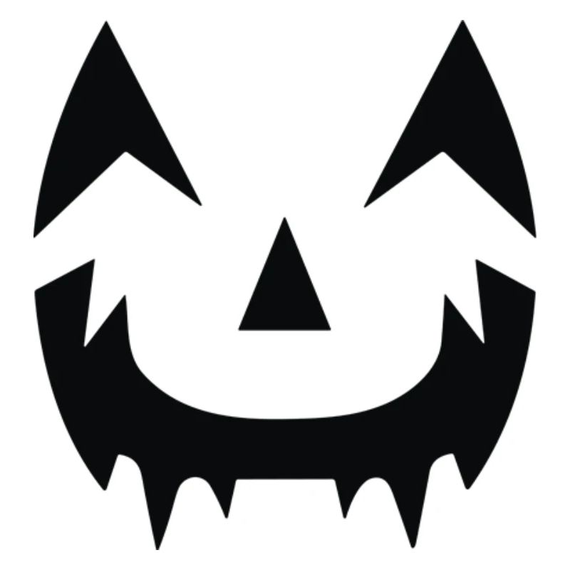 Dark pumpkin look Halloween