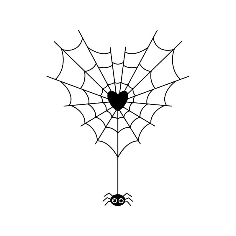 Spider in spider web