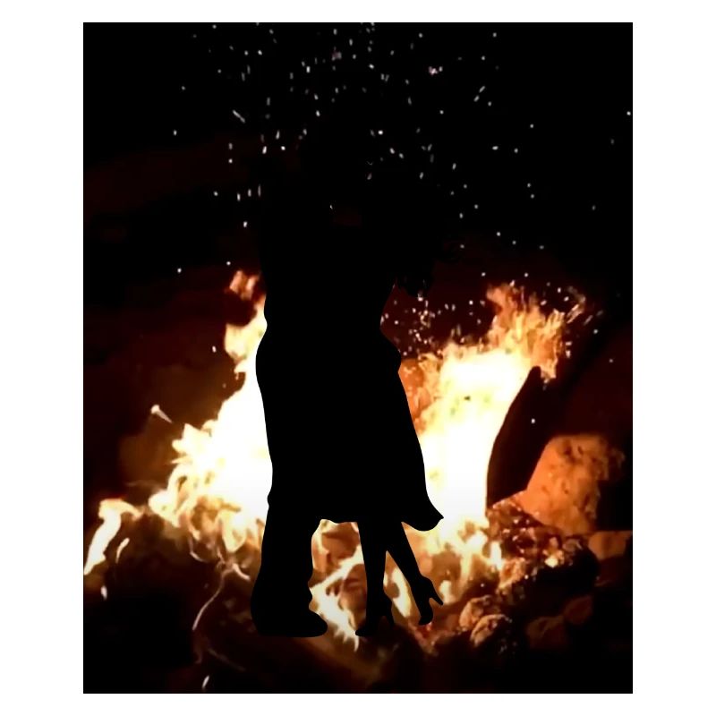 First Kiss on fire