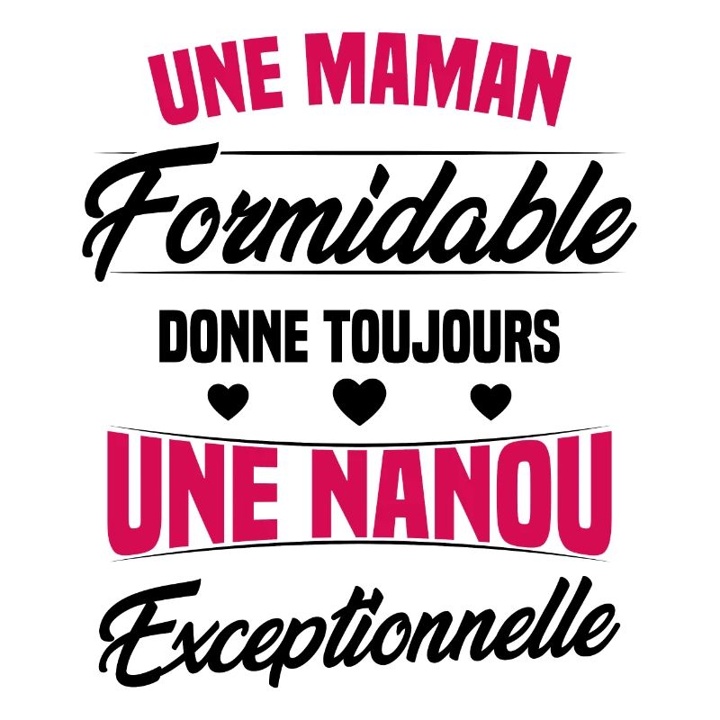 Une Maman Formidable donne Nanou Exceptionnelle