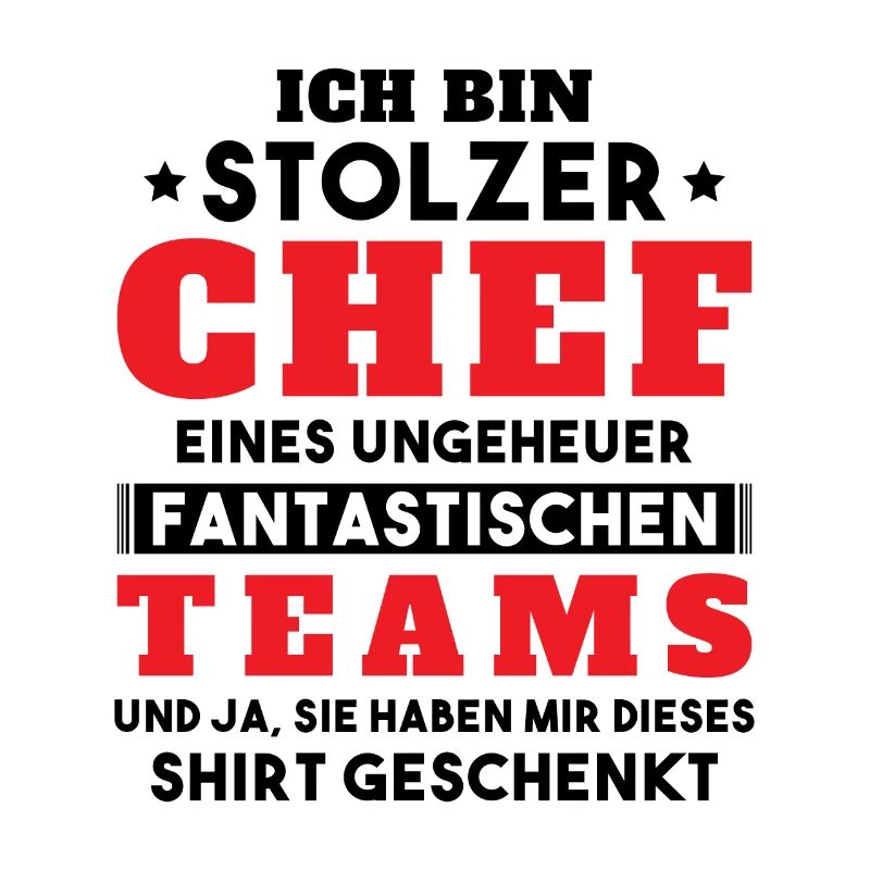 Ich bin Stolzer Chef Geschenkidee