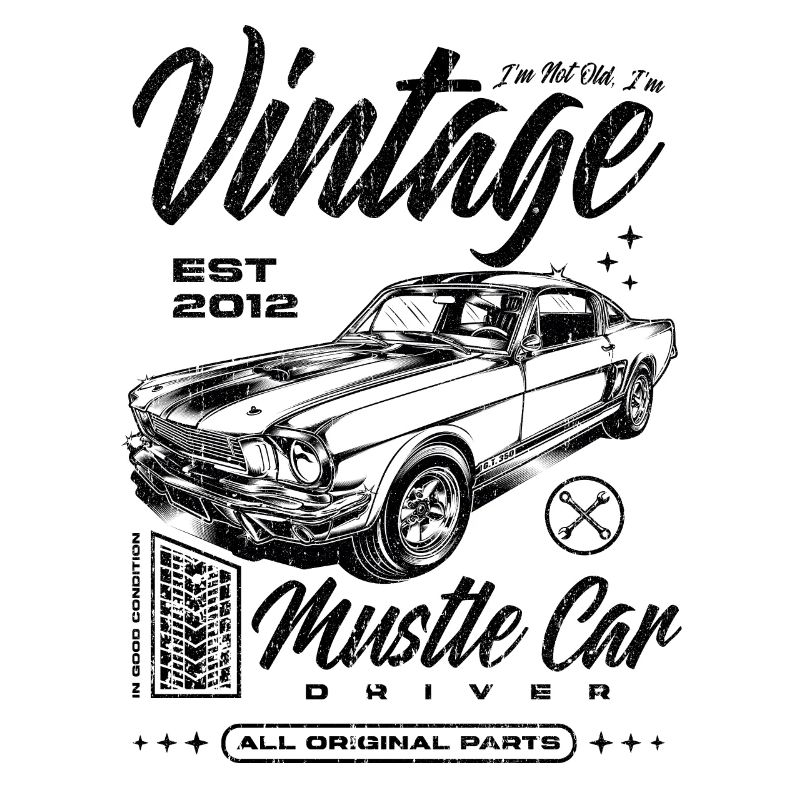 Ich bin nicht alt, ich bin Oldtimer Oldtimer Jahrgang 2012