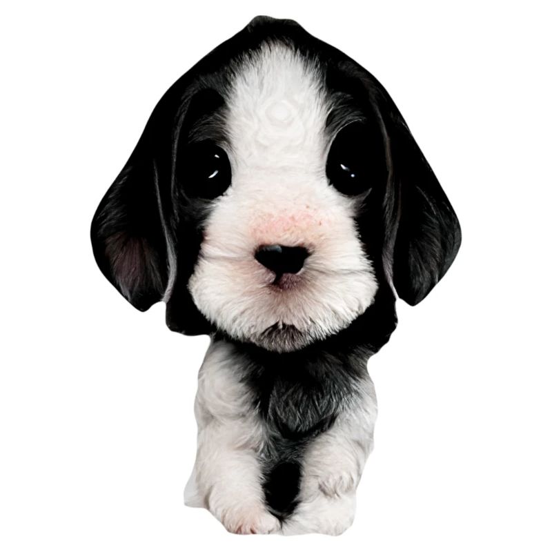 Visage de chiot