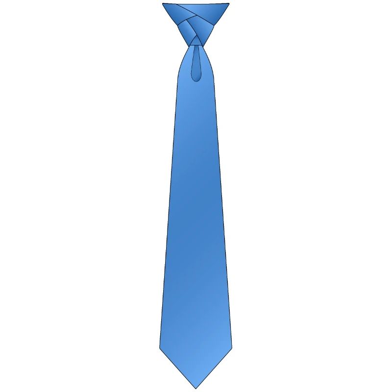 Eldregde cravate bleue