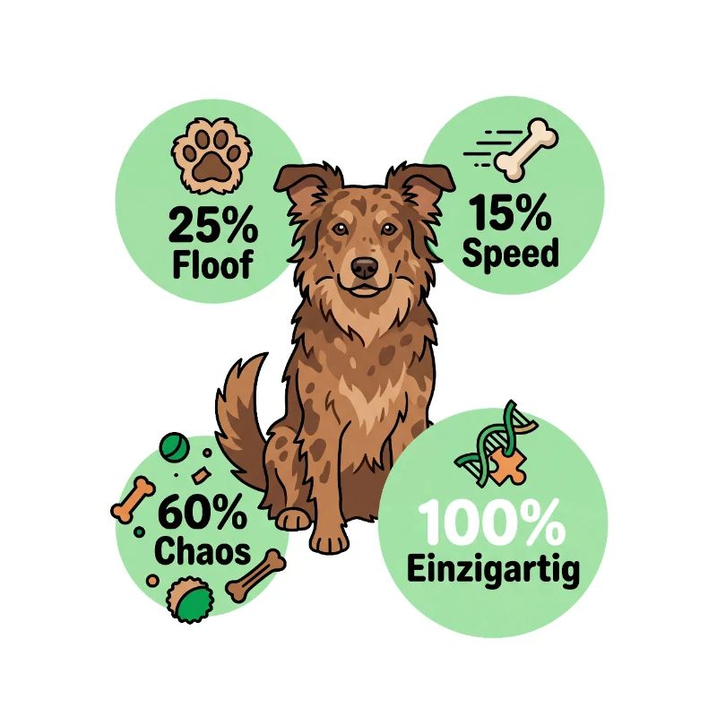 Hunde-DNA: 60% Chaos & 100% Einzigartig