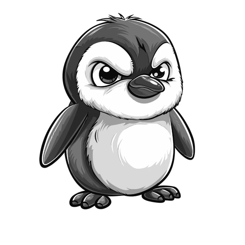 Grumpy Penguin