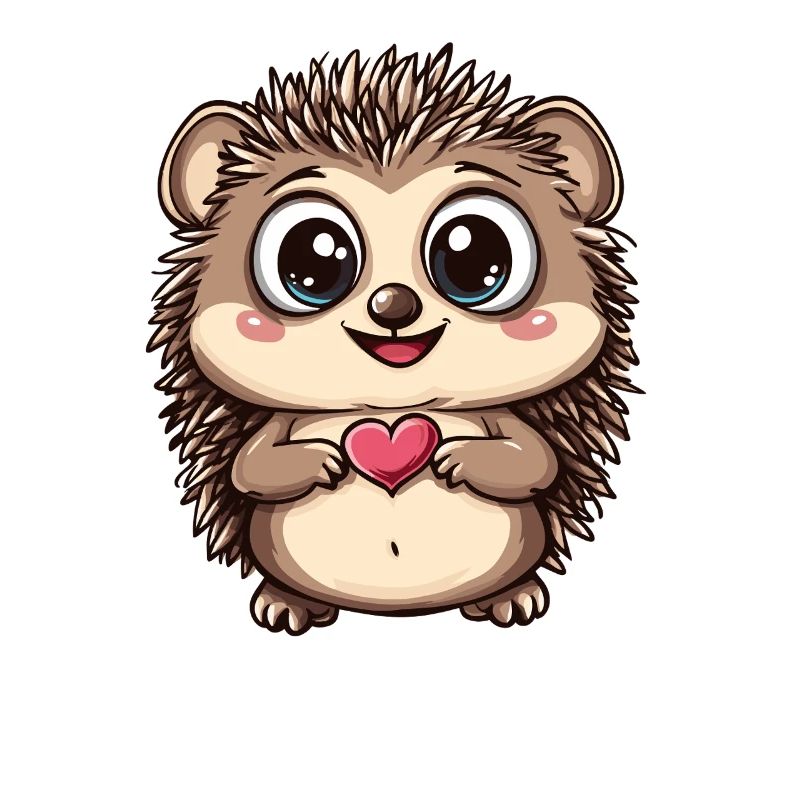 Igel mit Herz