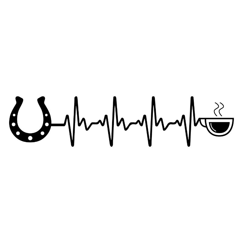 Heartbeat Kaffee und Pferd -
