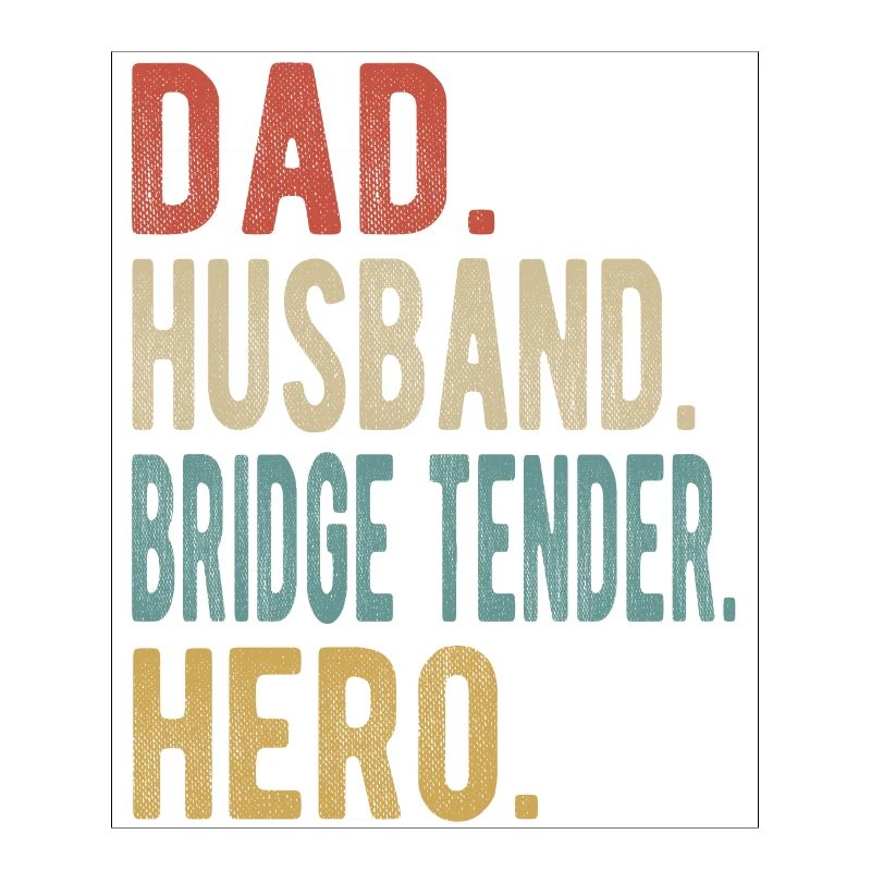 Brücke Zärtlicher Vater Ehemann Held