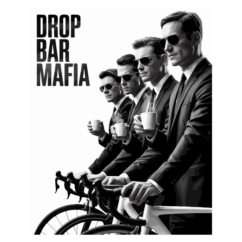 Drop Bar Mafia – Noir Cycling Tee