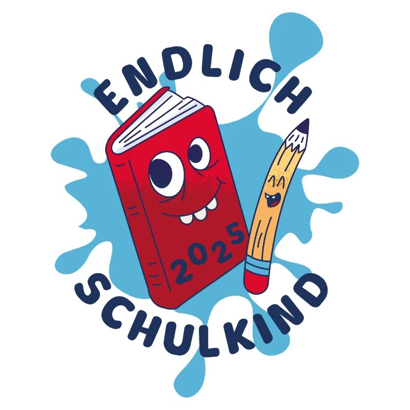 Endlich Schulkind 2025 - Geschenk zur Einschulung