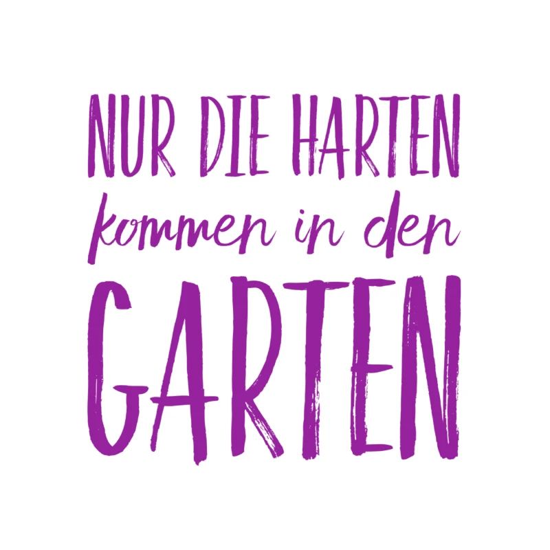 ich möchte in den Garten