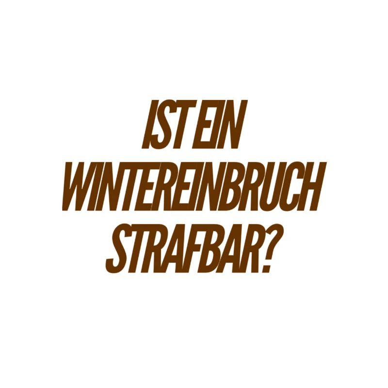 Wintereinbruch