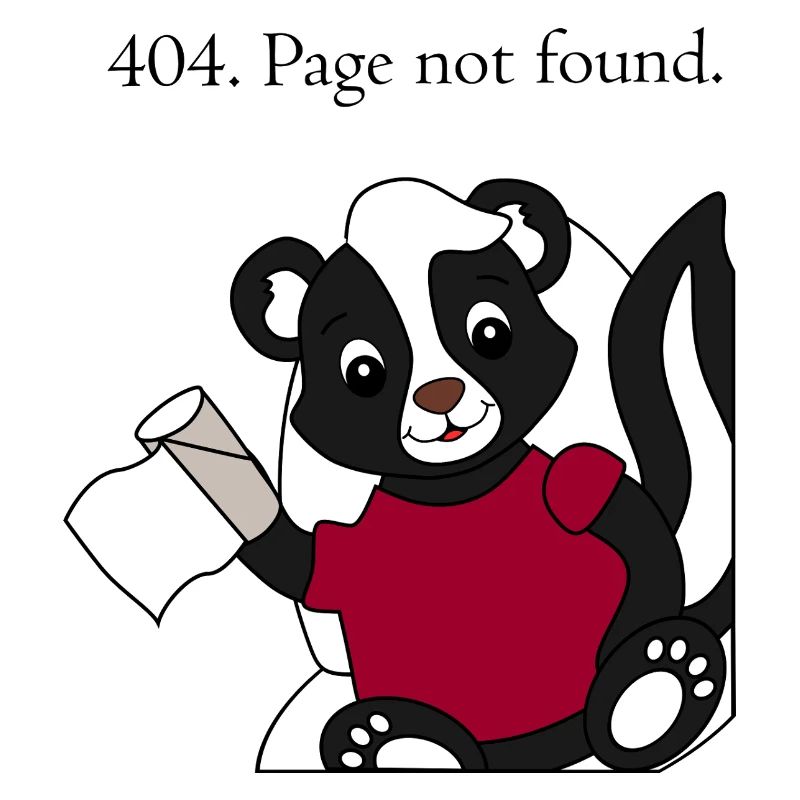 Skunk Pixie 404 Page non trouvée