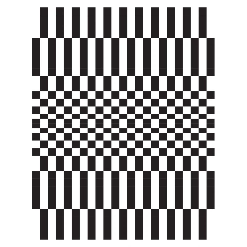 Geometric chessboard Grid Pattern