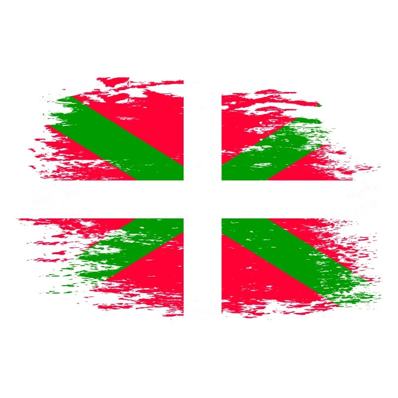 Drapeau basque utilisé