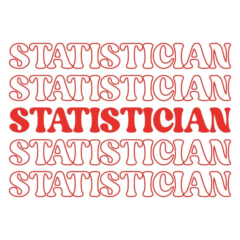 Zahlen von Statistician Stat Expert Data Analyst