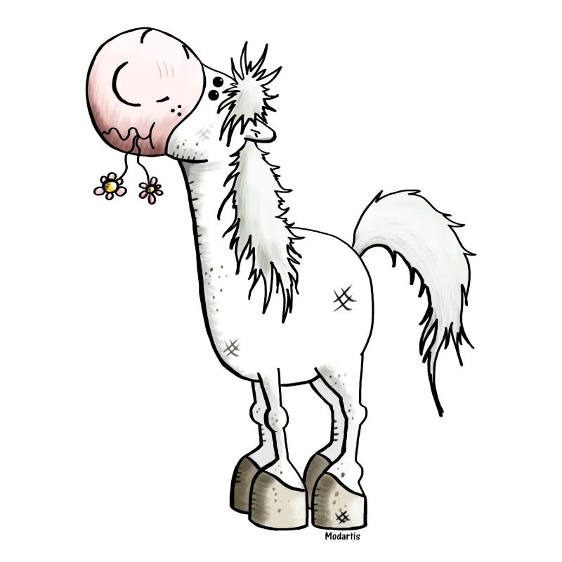 Verträumtes Pferd - Pferde