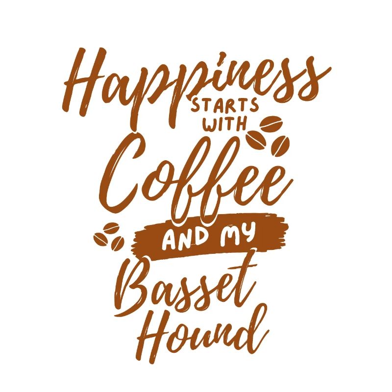 Caffè Basset-hound amante