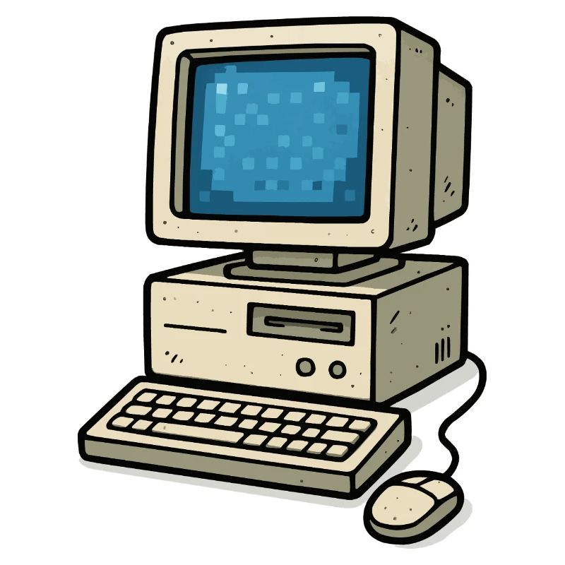 Computer Old School