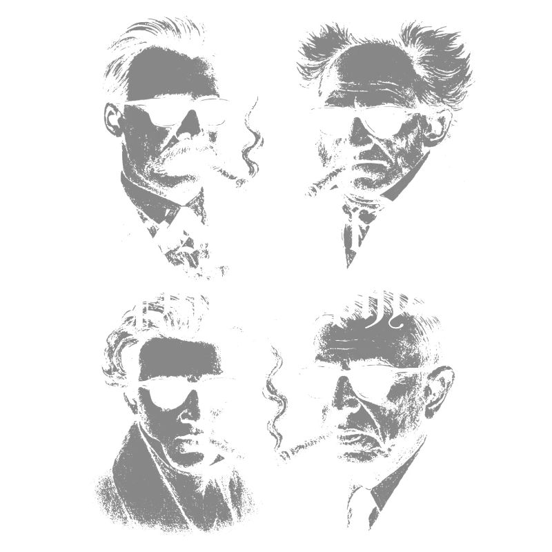 Existentialism Philosophy Portraits