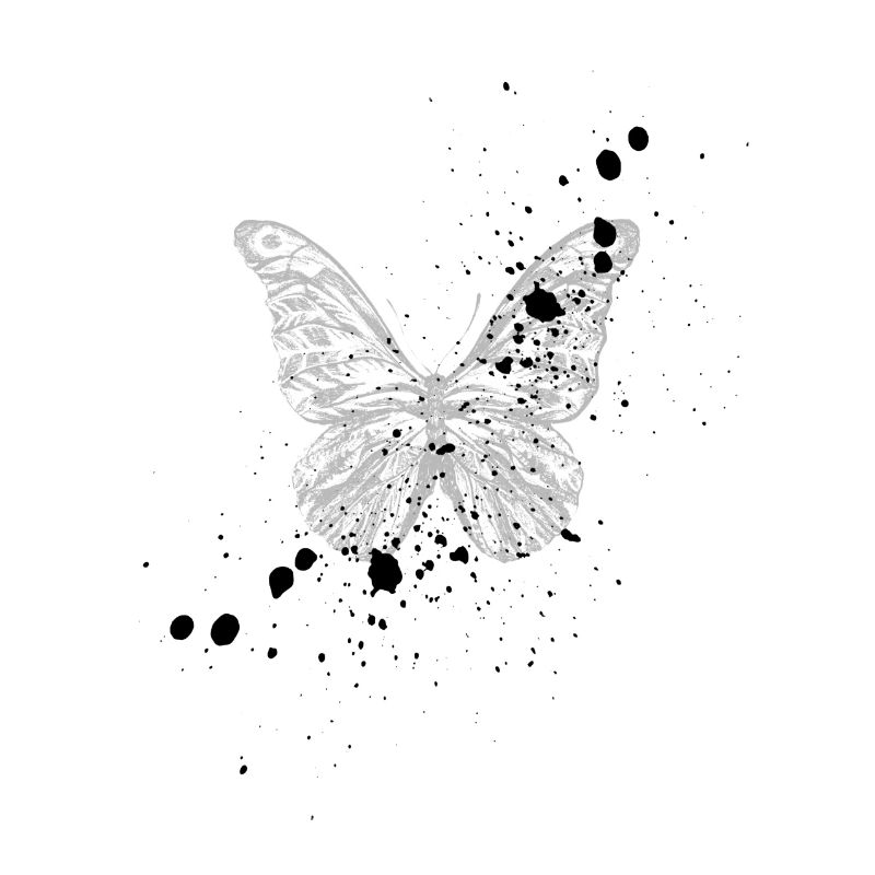 Weißer Schmetterling 