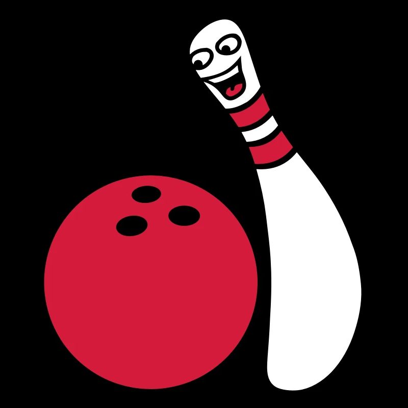 Cheeky Comic Bowling Pin