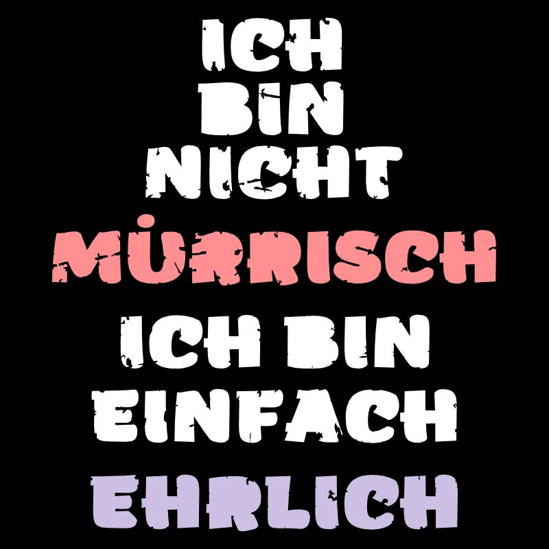 Lustiger mürrisch launisch wütender ehrlich Vektor