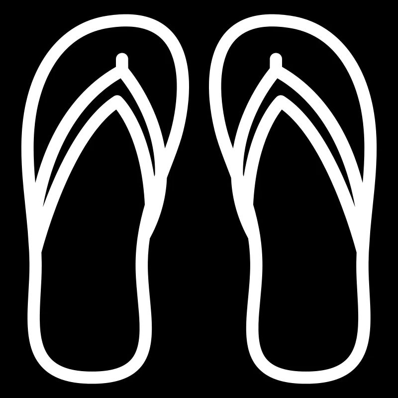 Flip-flops icon