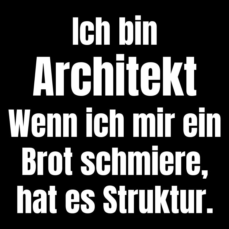 When architect smears bread, it has structure