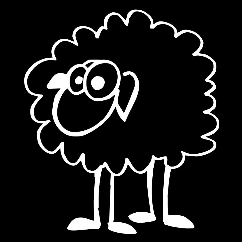 Funny sheep