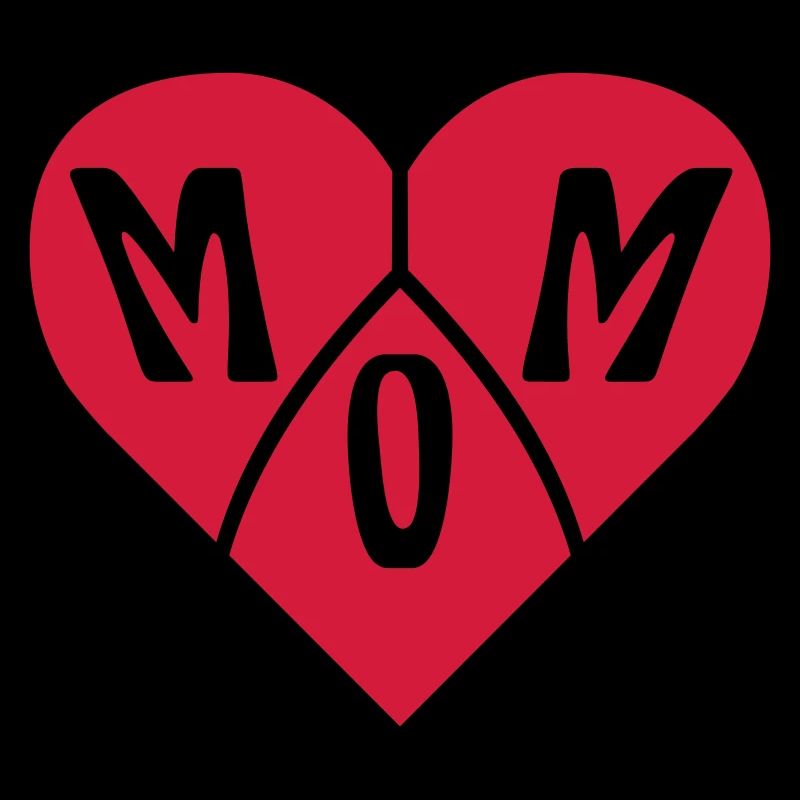 Herz Text Mom